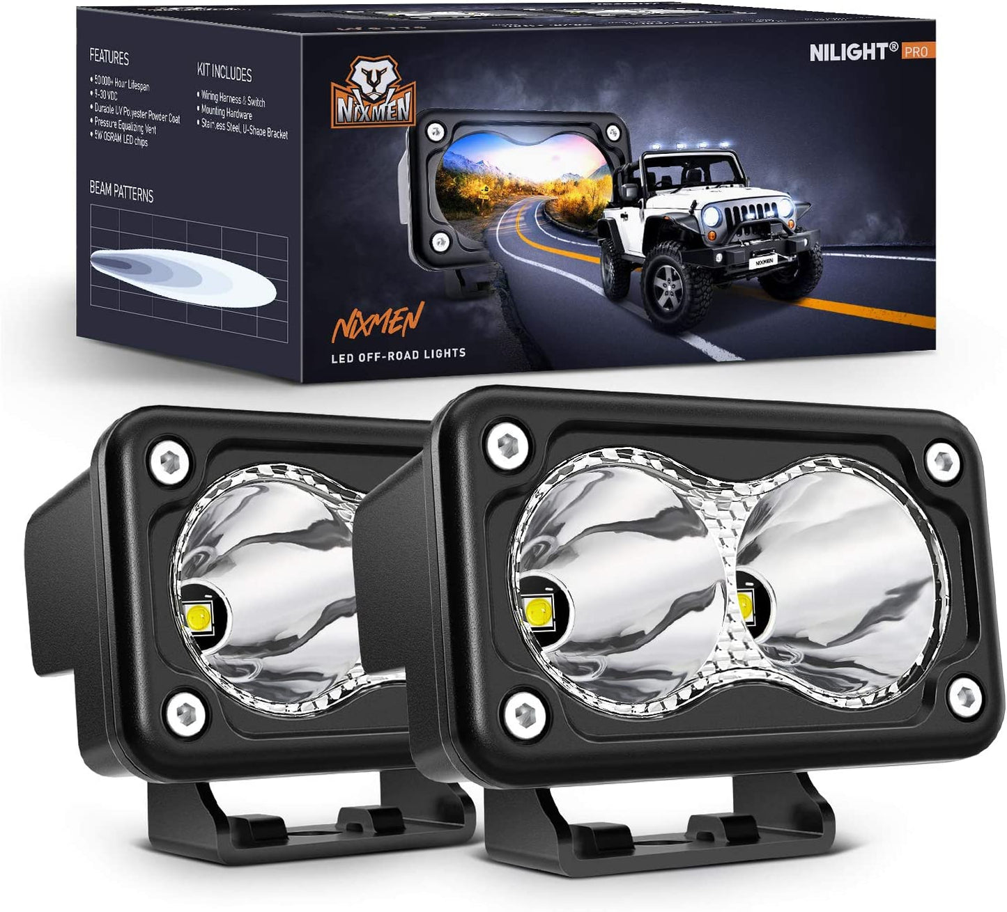 M-Tech LED Professional Series Set Kit - H1 (Osram LED Chips - Canbus  Included) - Samurai Car Accessories